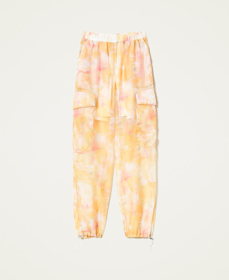 Cargohose aus Organza