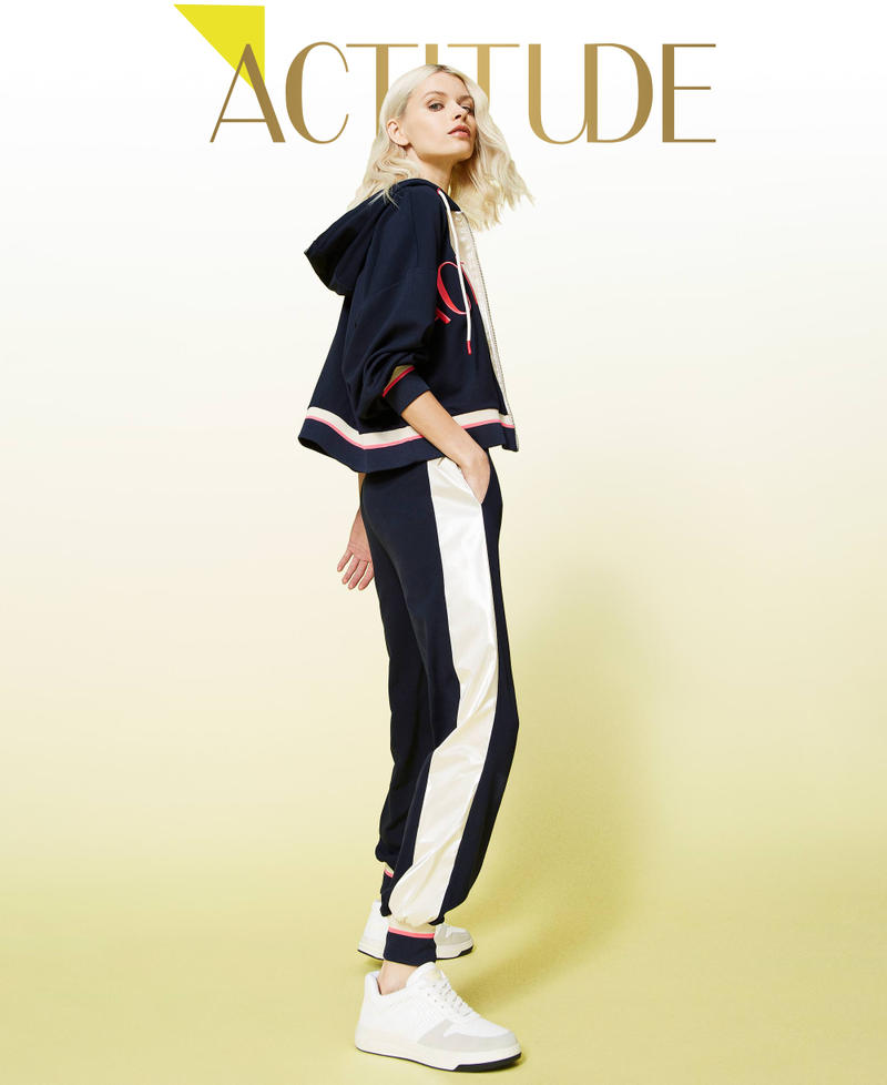 Pantalones joggers con inserciones