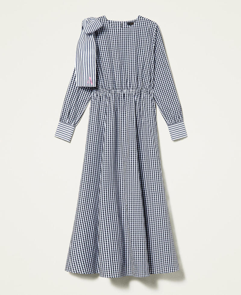 Long gingham dress