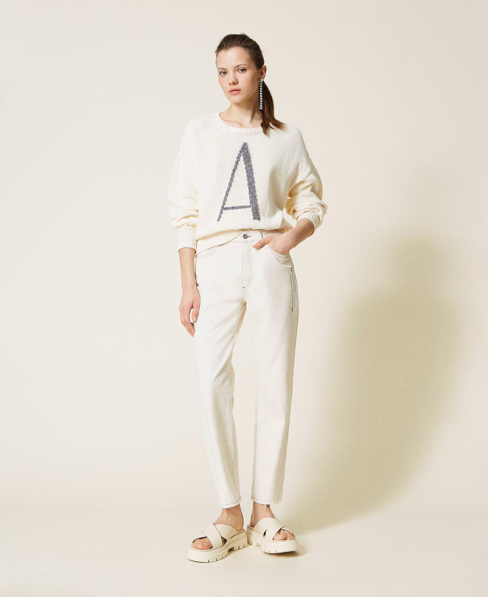 Trousers with organic cotton