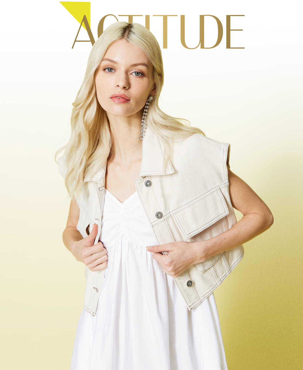 Organic cotton waistcoat