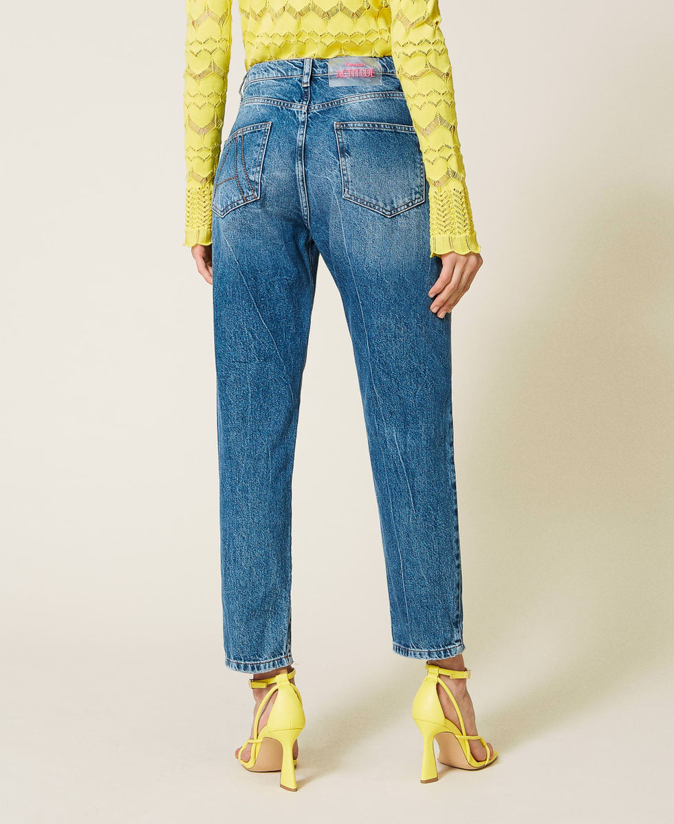 Five pocket regular jeans