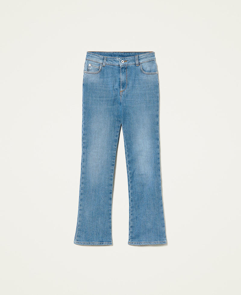 Jeans flare cinque tasche