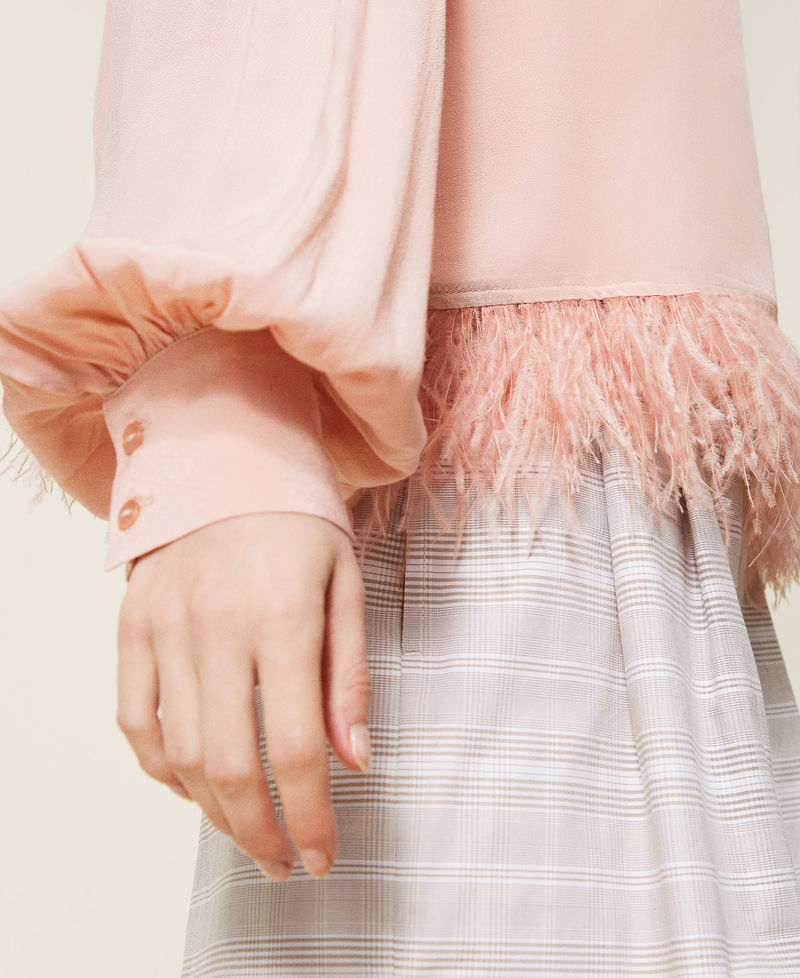 Heve two charm blouse　バニラ　タグ付き Heve two charm blouse バニラ タグ付き