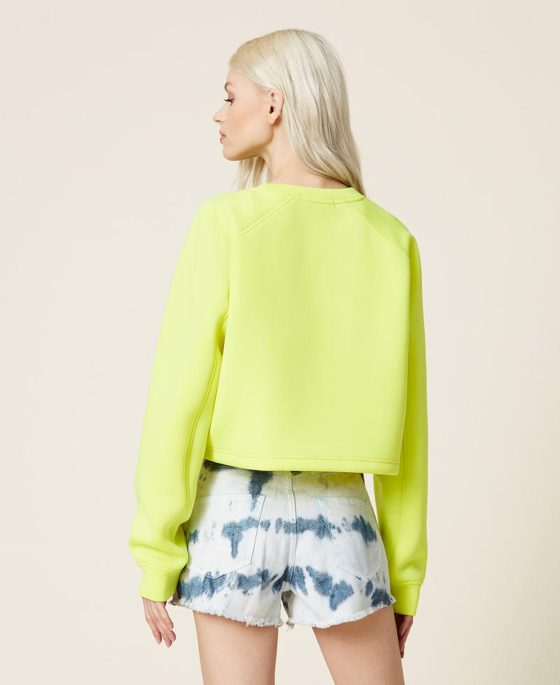 Shorts de bull tie-dye