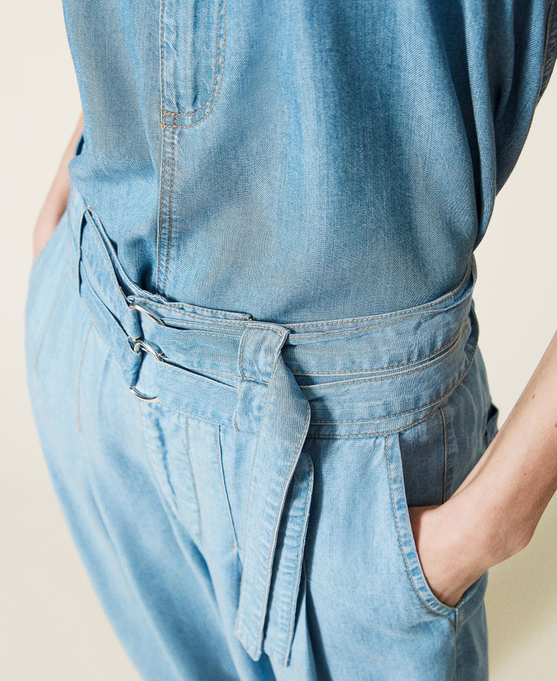 Pantalon en jean fluide