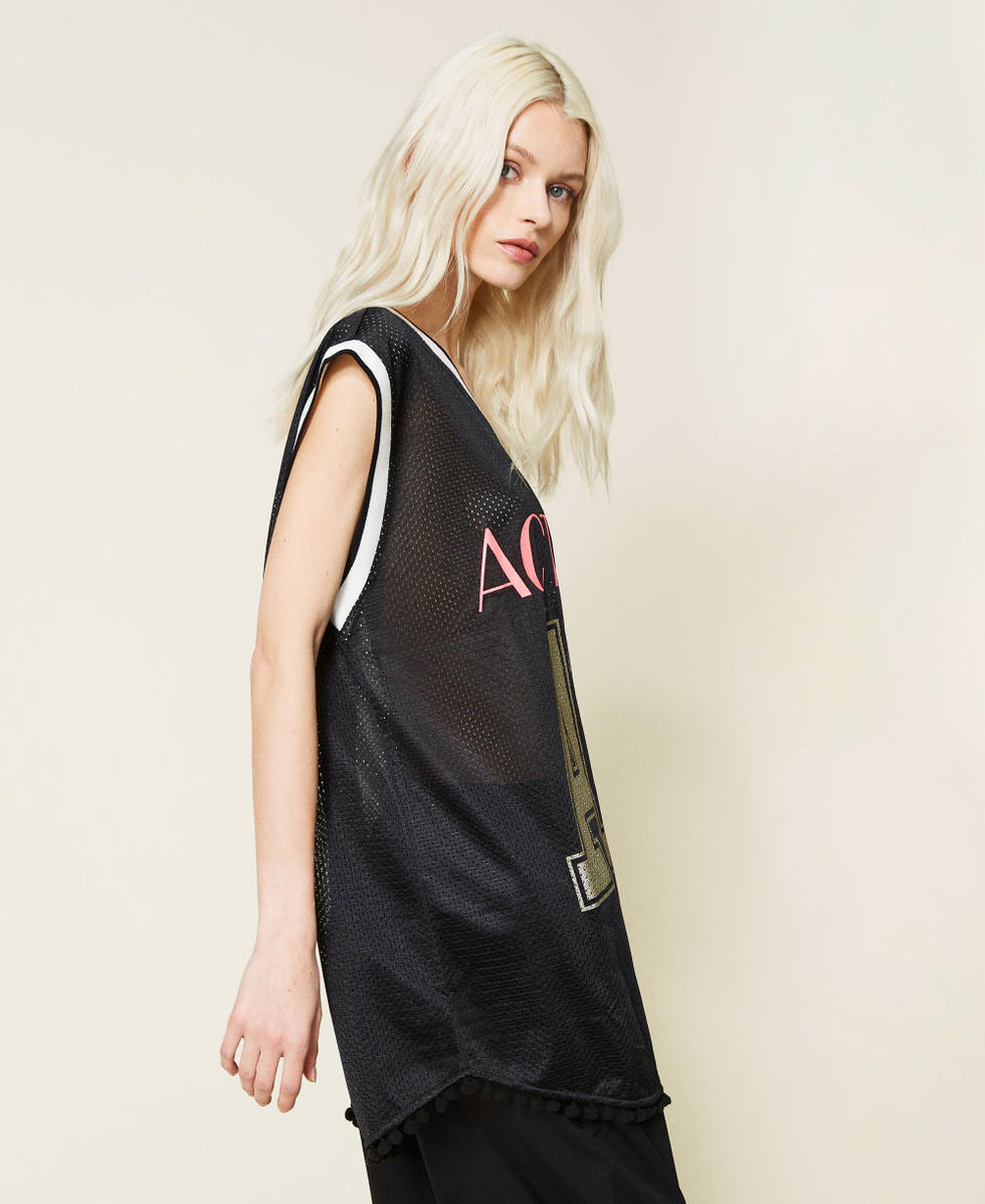 Mesh maxi top new arrivals