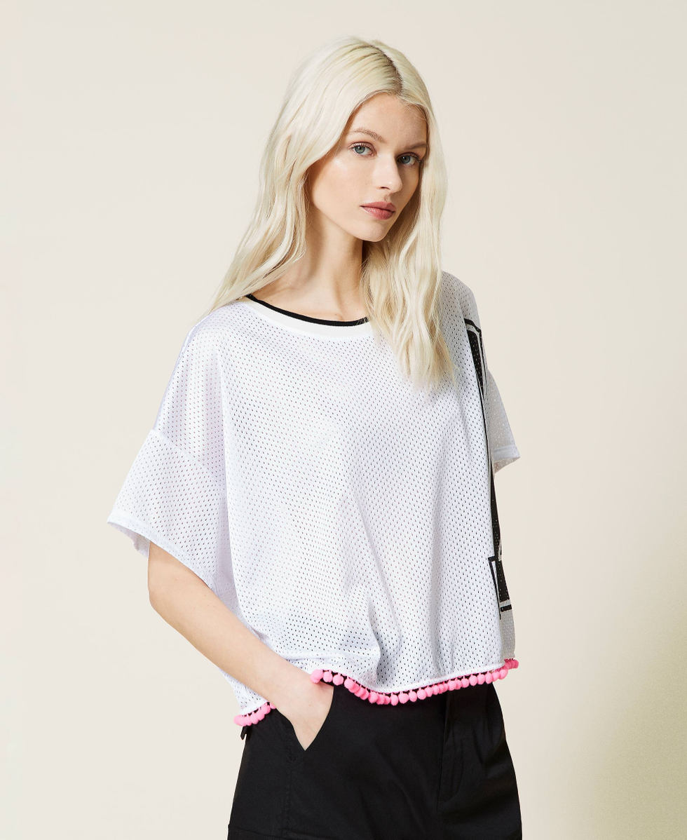 Tee shirt filet femme best sale