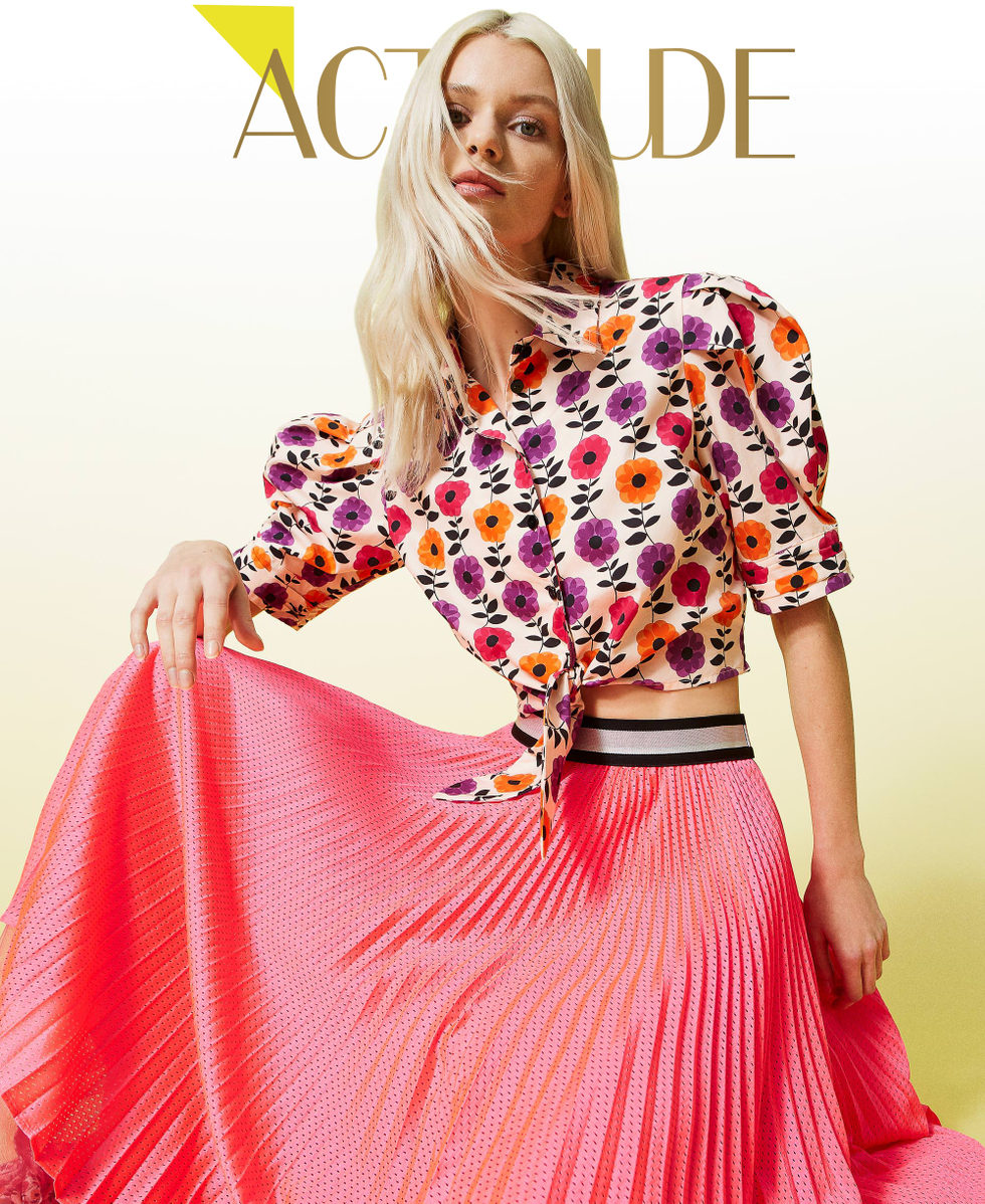 Full tulle mesh midi skirt outlet