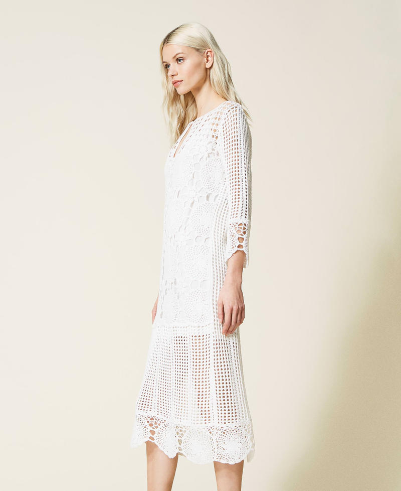 Long crochet dress