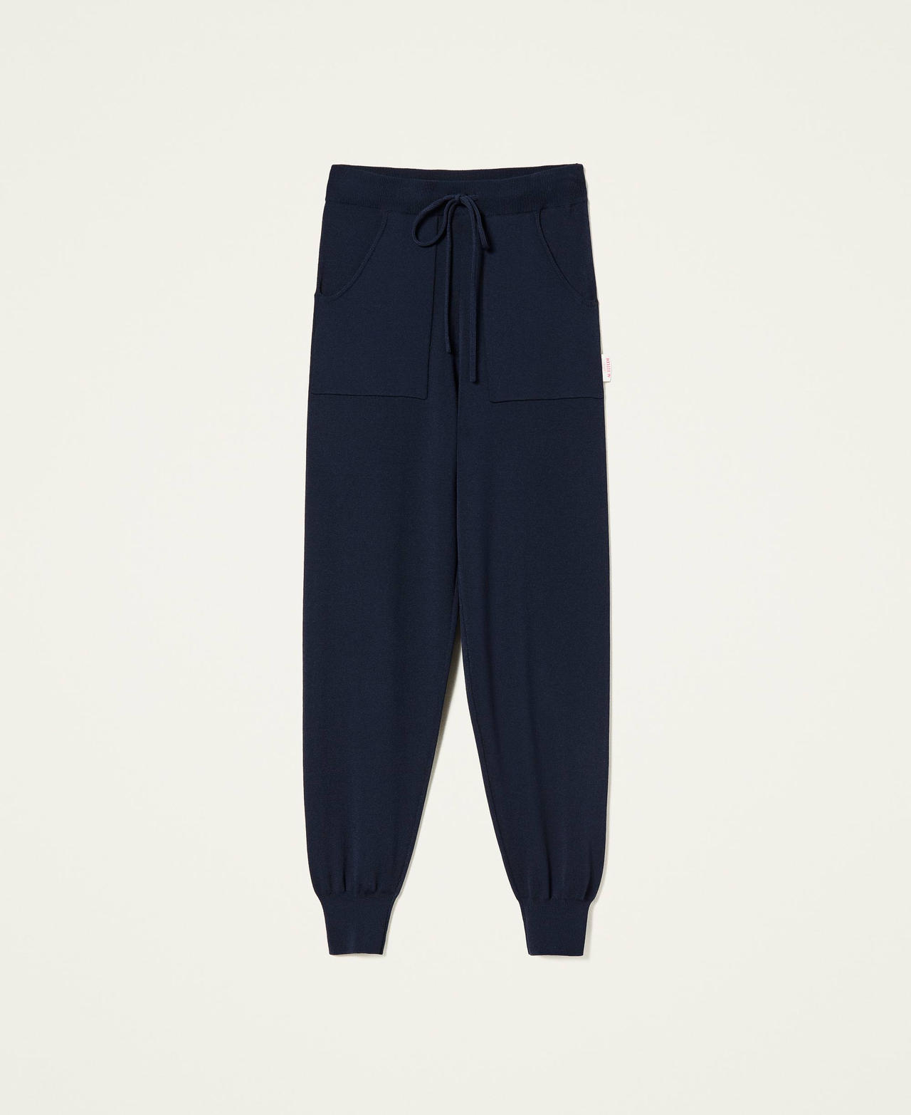 Pantaloni joggers in maglia Space Blue Donna 221AT314A-0S