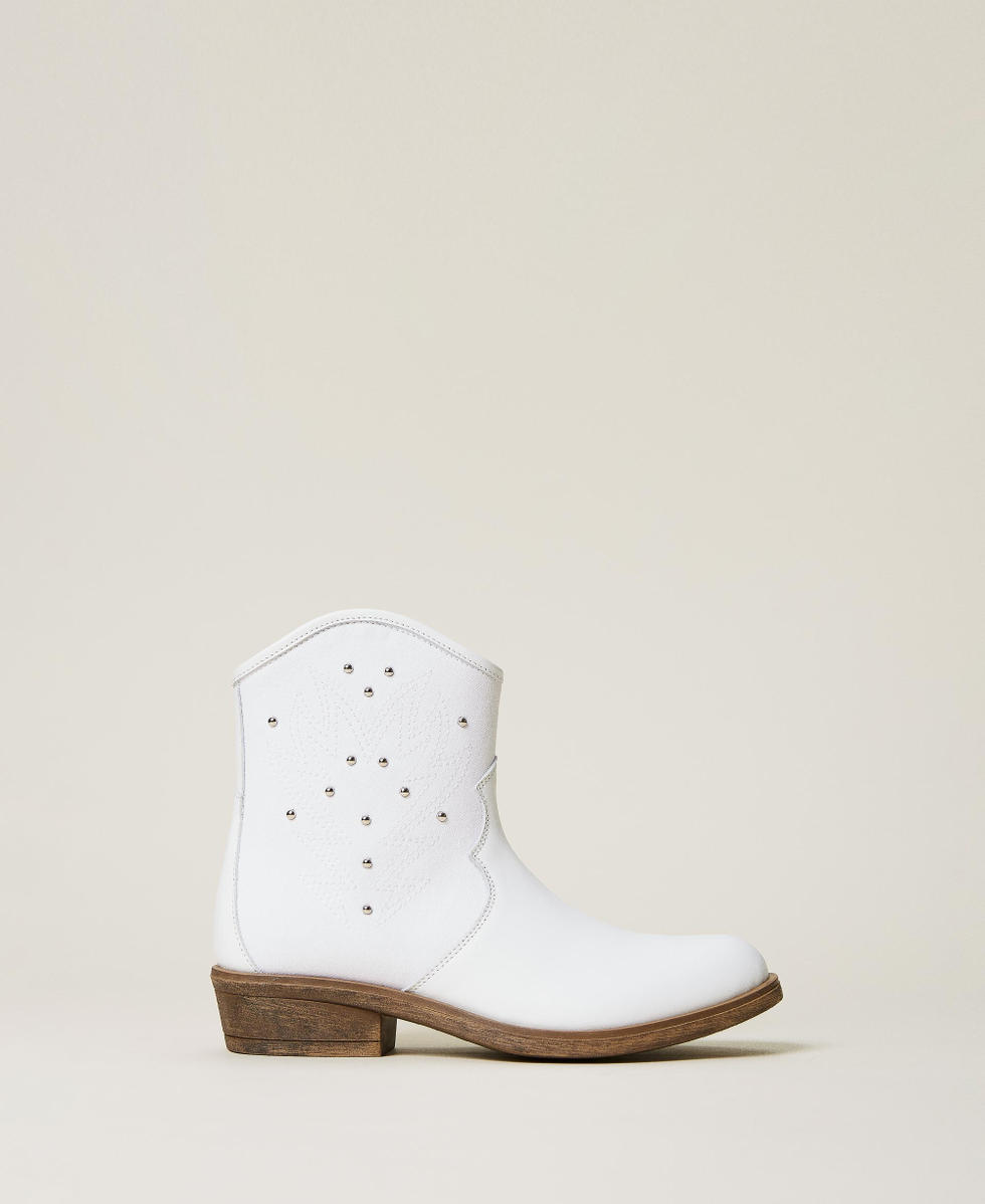 Ankle boots with pearls hot sale
