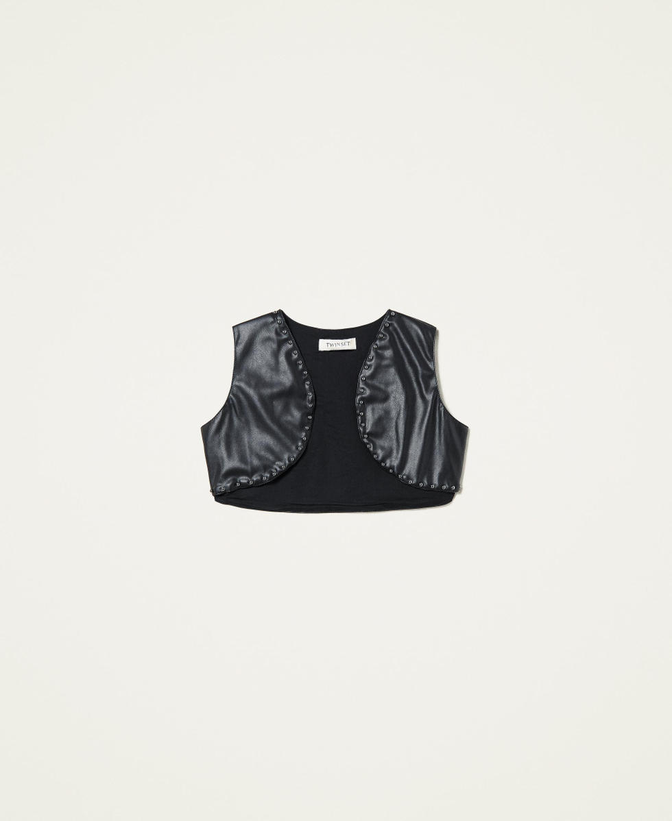 Girls black waistcoat online