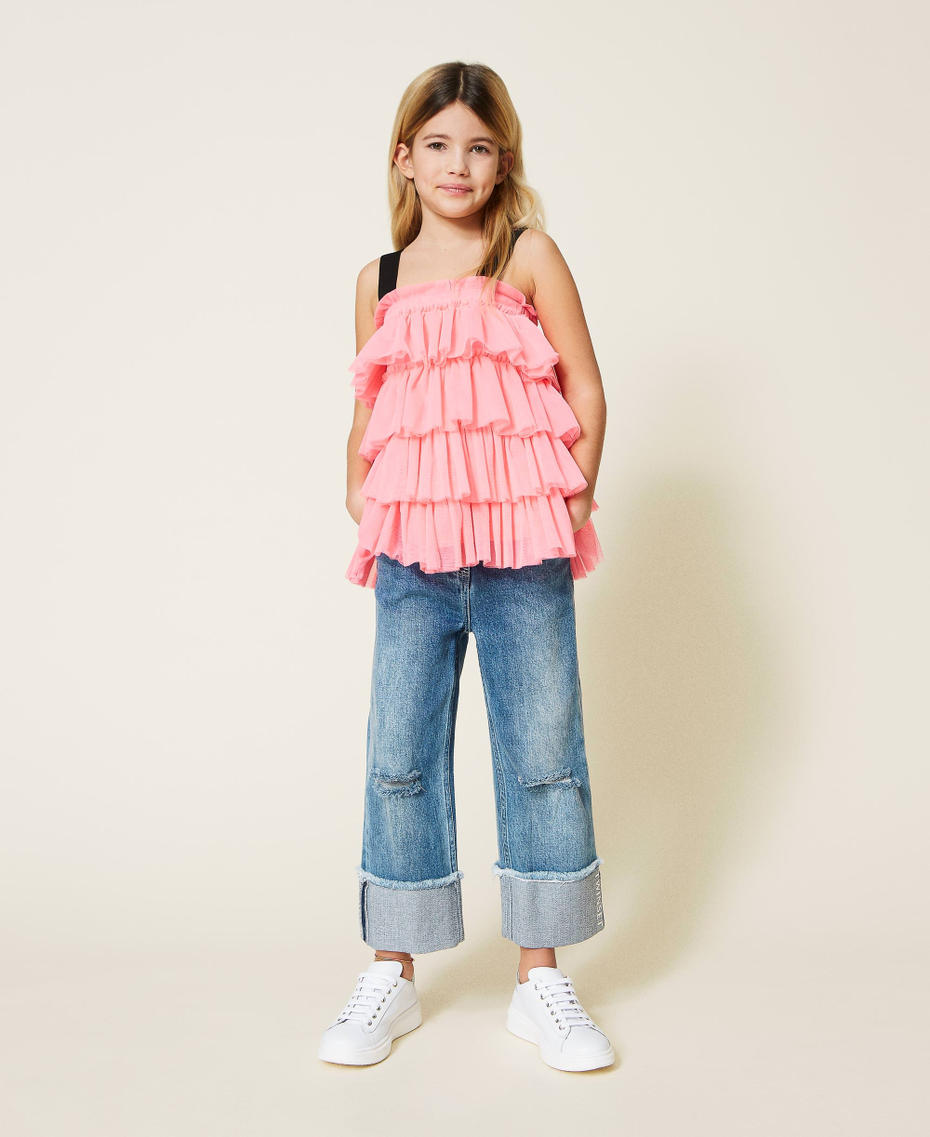 Jean avec bord franc