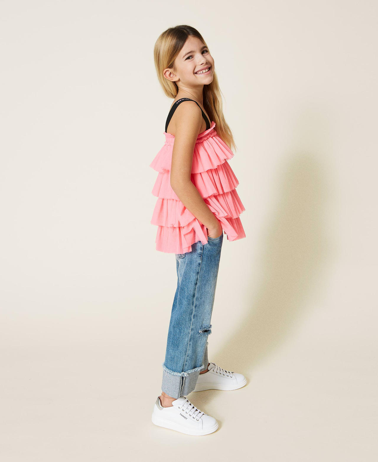 Jean avec bord franc