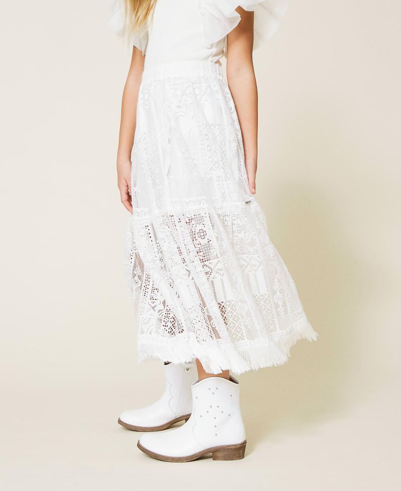 Long lace skirt Off White Girl 221GJ2Q63-04