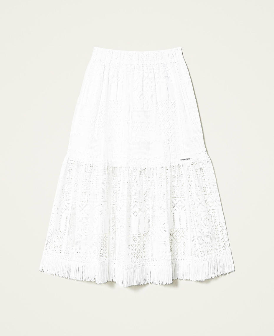Long lace skirt Off White Girl 221GJ2Q63-0S