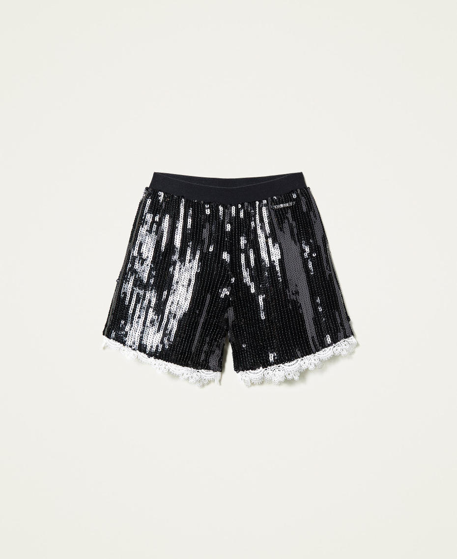 Full sequin shorts