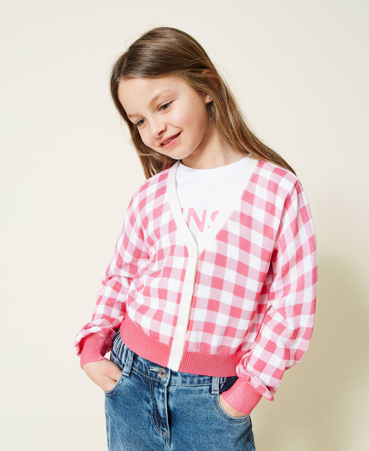 Tシャツ・カットソー HUECLOSET Golji Knit Collar Cardigan SE255 Leaf Long Sleeve Cardigan | Chico's