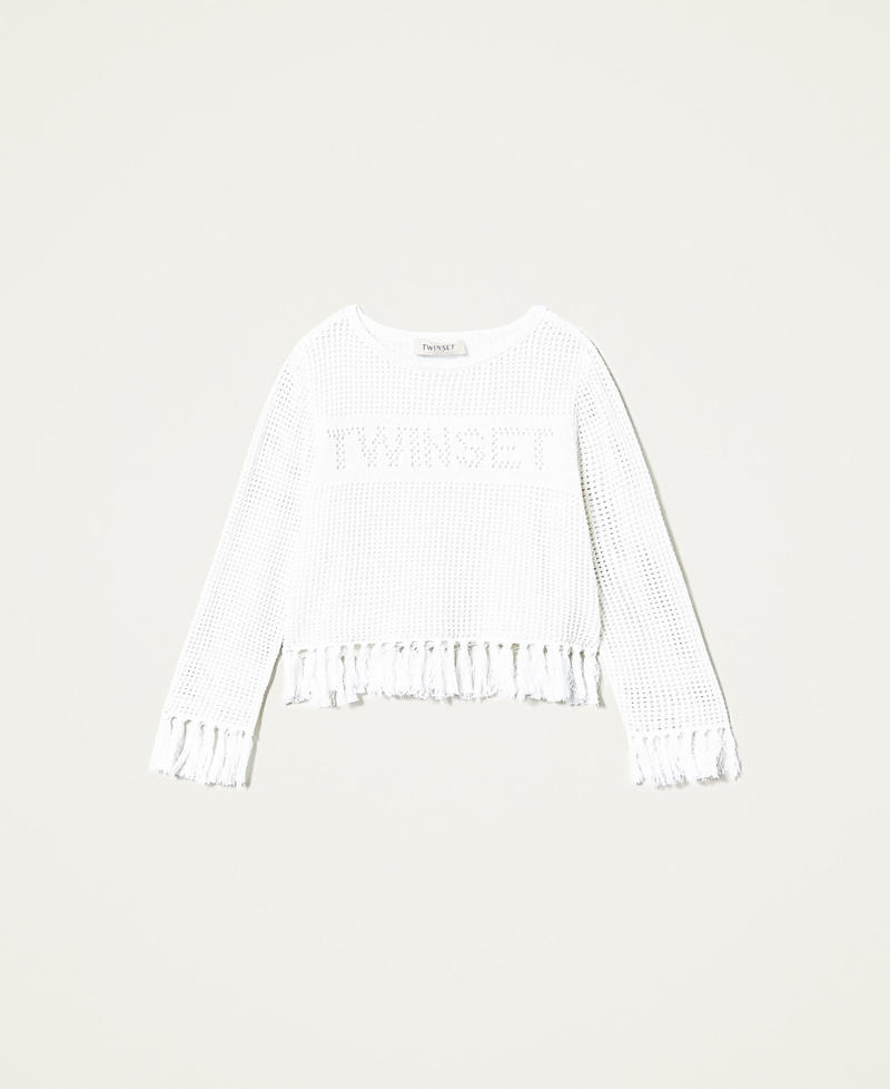 Jersey de crochet con logotipo