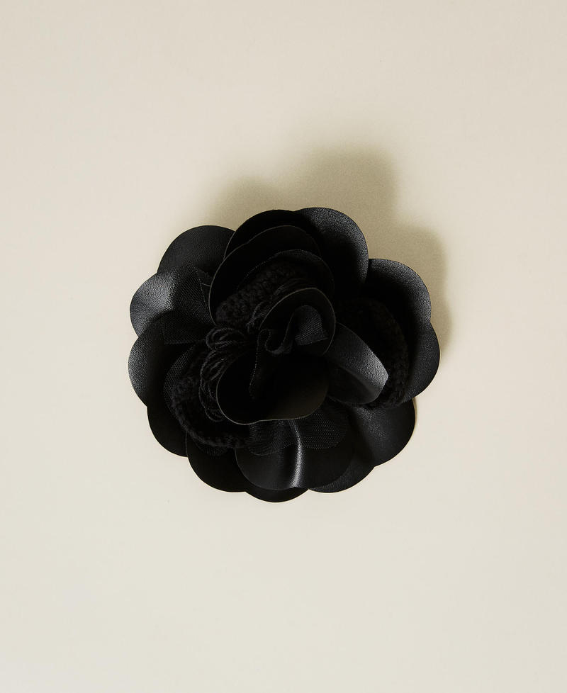 Broche florale Noir Fille 221GJ4QYA-01
