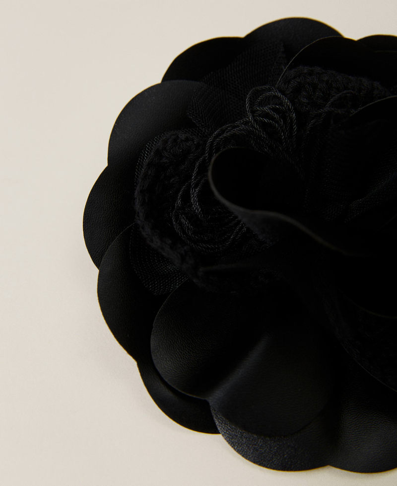 Broche florale Noir Fille 221GJ4QYA-02