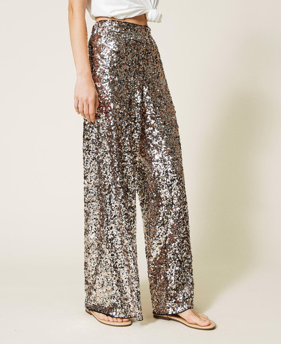 Pantaloni paillettes twin set online