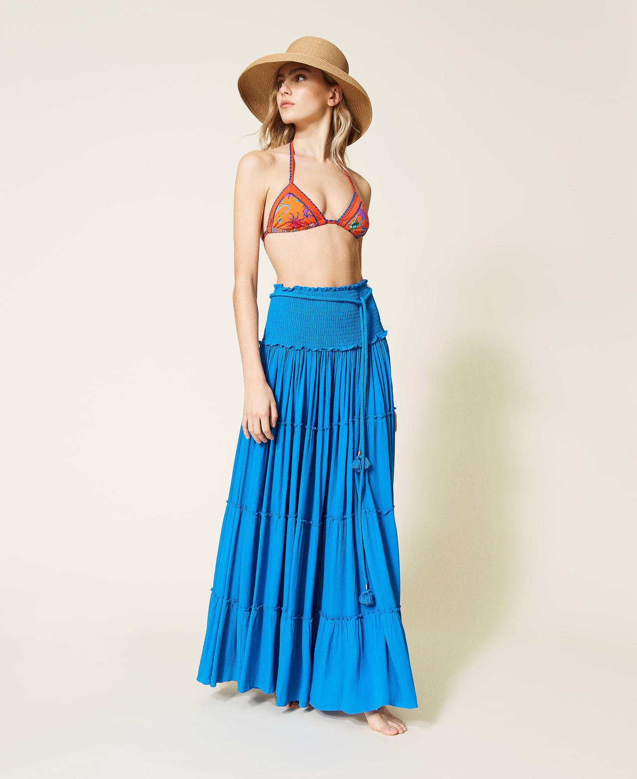 Creponne skirt-dress