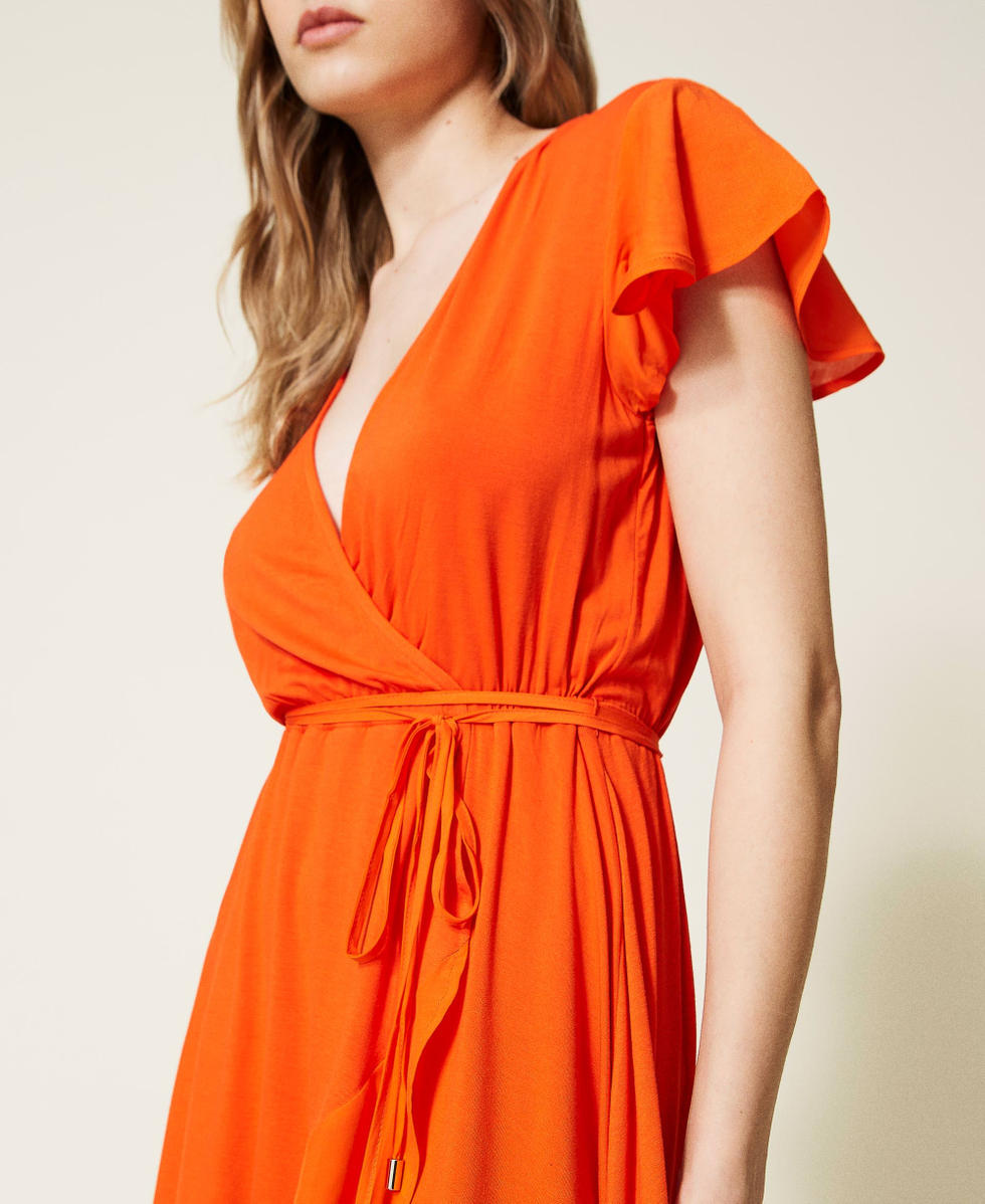 asymmetrical flounce dress Asymmetric Flounce Dress – Cenia New York main image 1