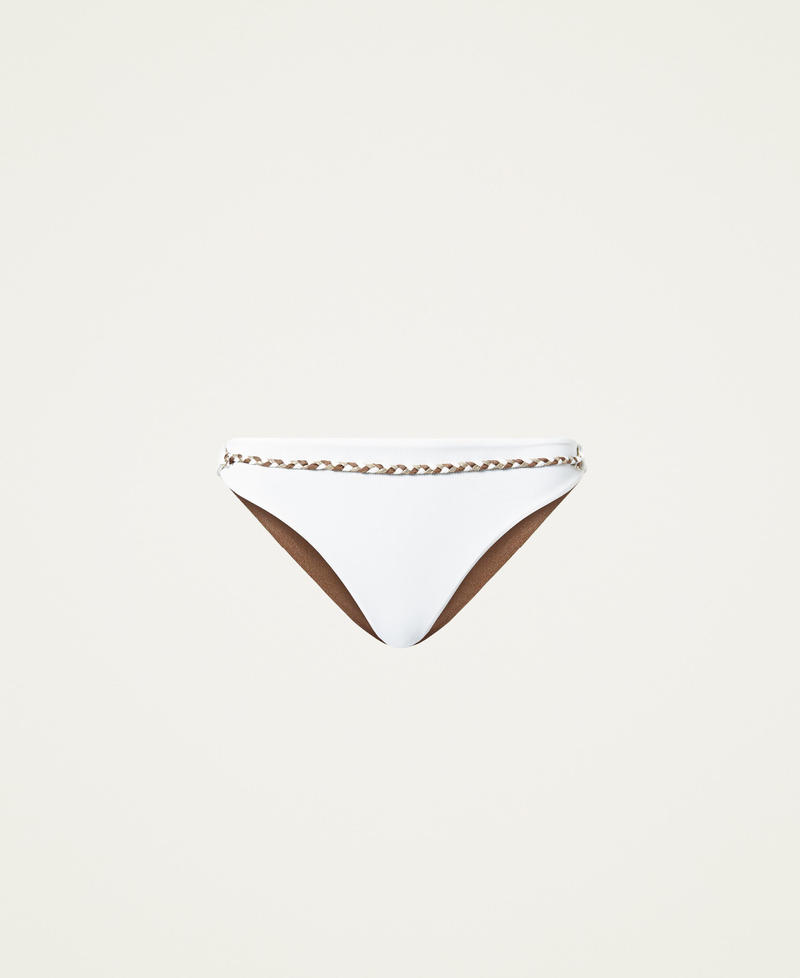 Bikini bottom with embroidery