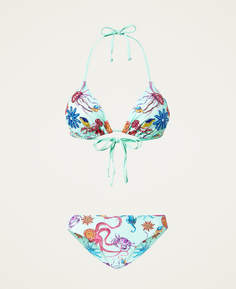 Triangle and Brazilian bikini