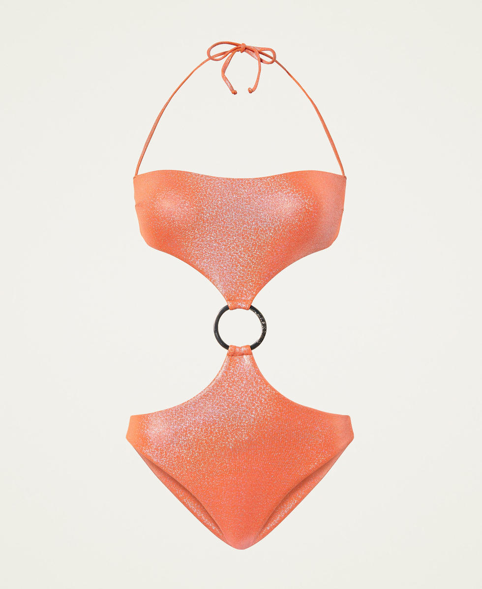 Glitter trikini with loop