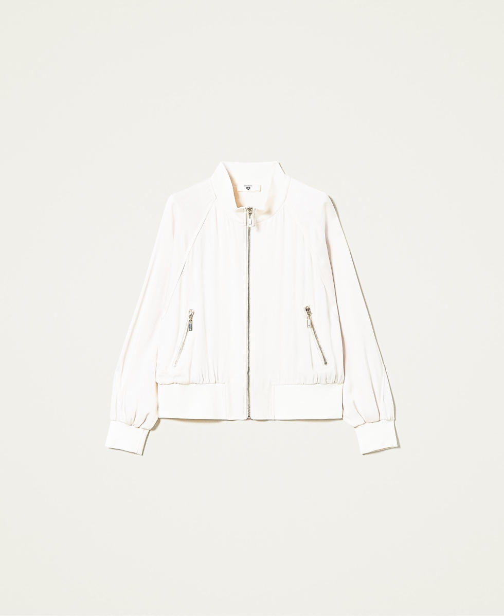 White bomber jacket h&m sale