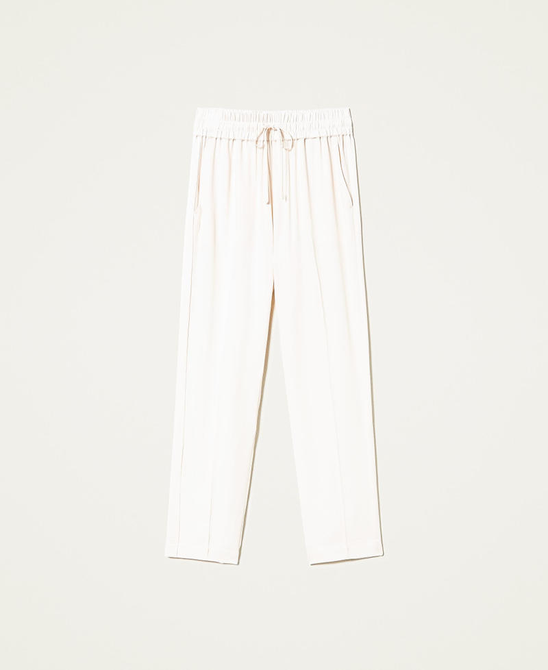 Trousers with side bands