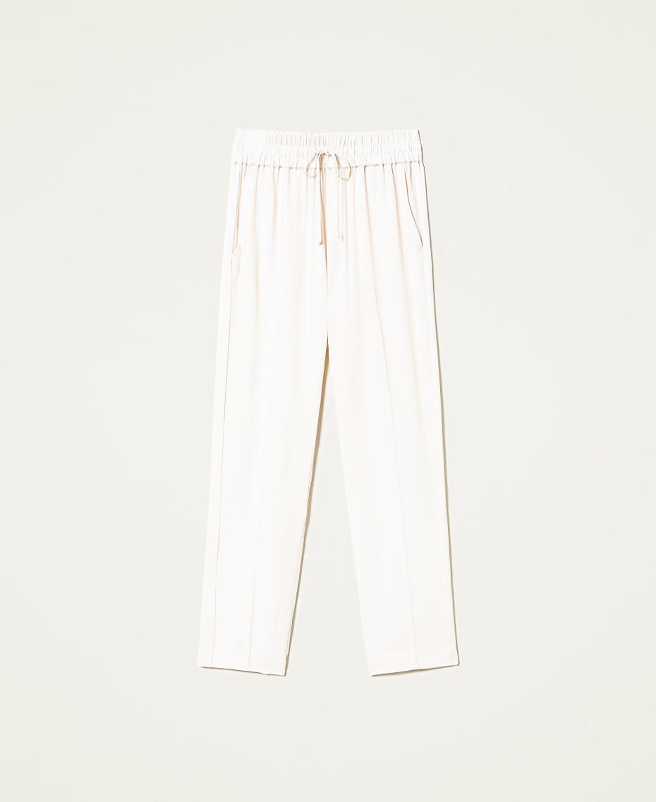 Trousers with side bands