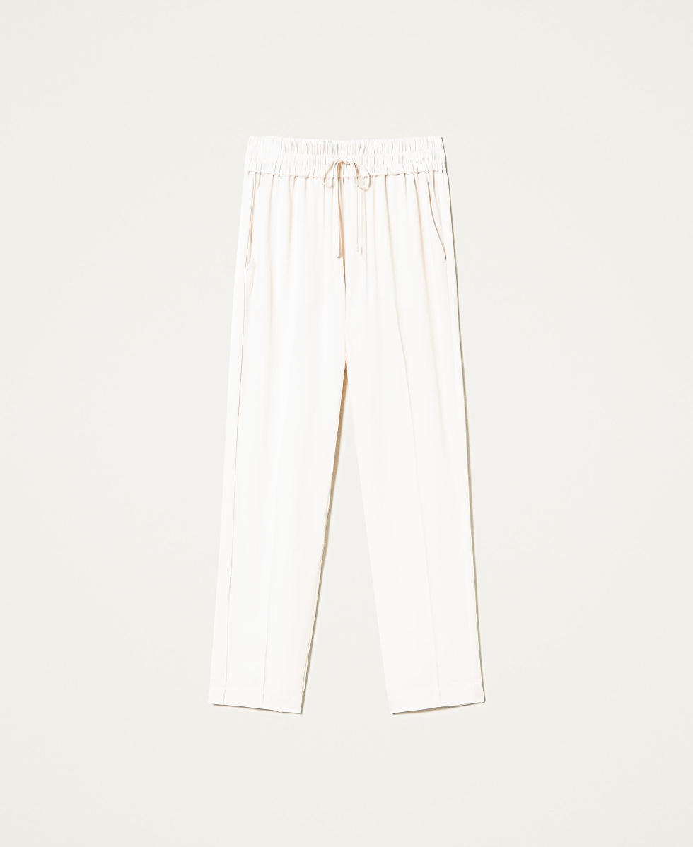 Trousers with side bands