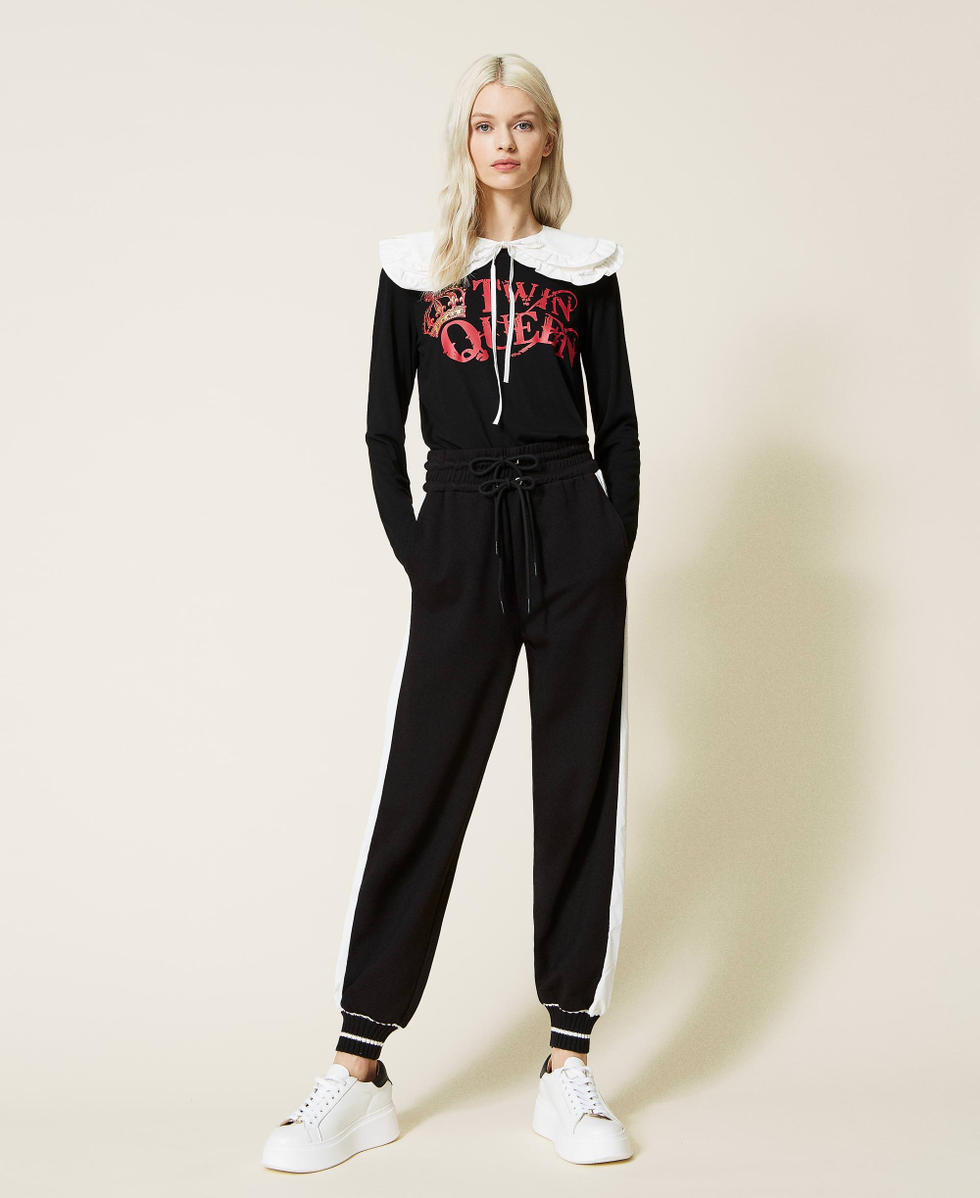 Joggers mit Galon an der Seite