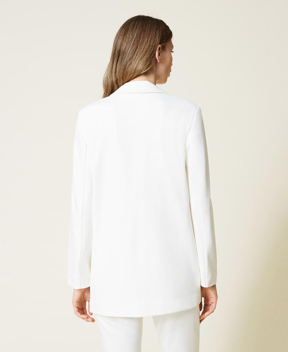 Giacca blazer con inserti