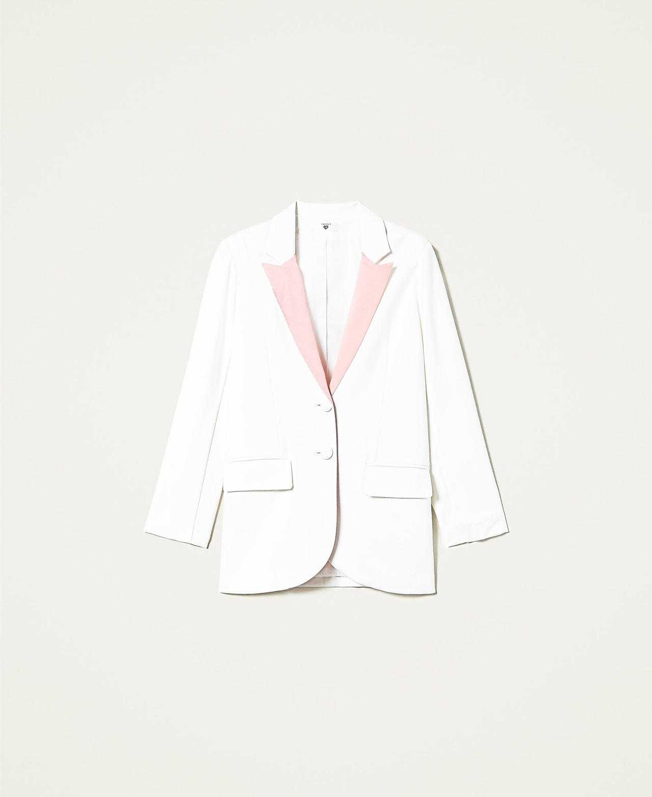 Giacca blazer con inserti