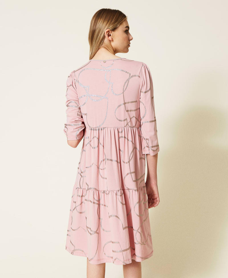 Camicia da notte con stampa glitter