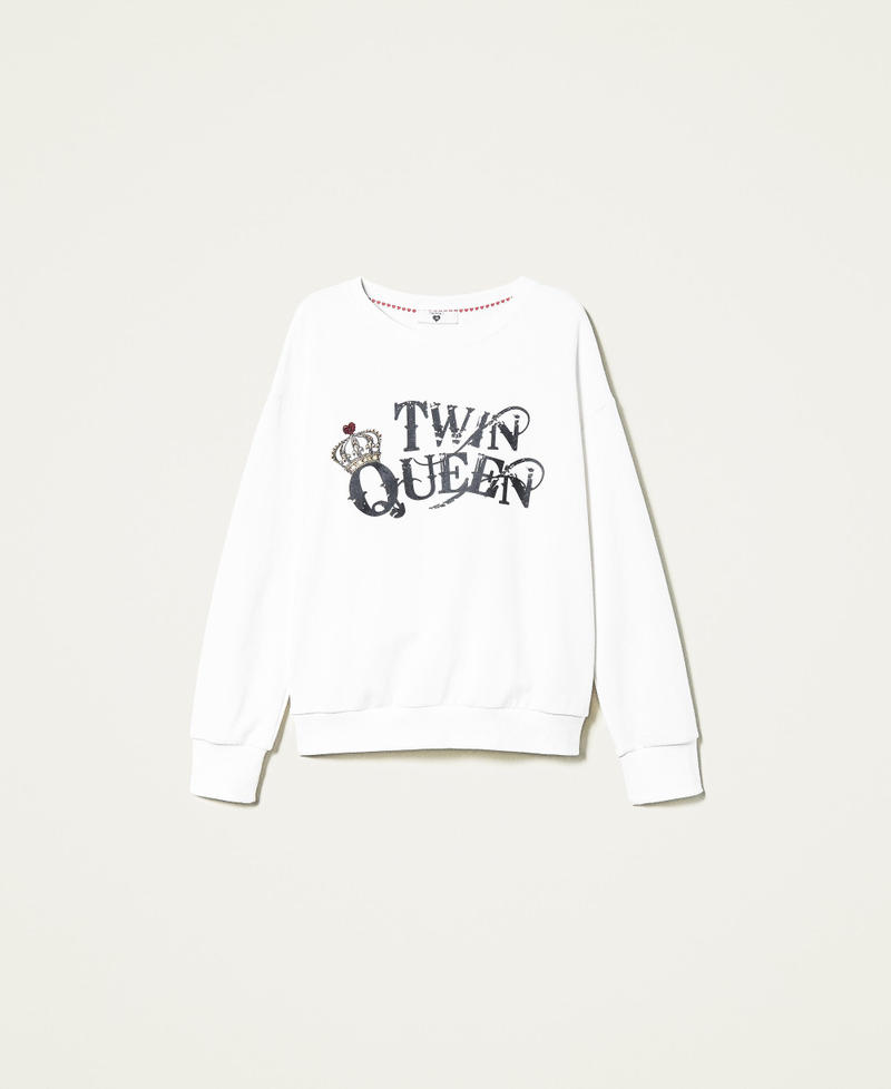 Sudadera con estampado Twin Queen