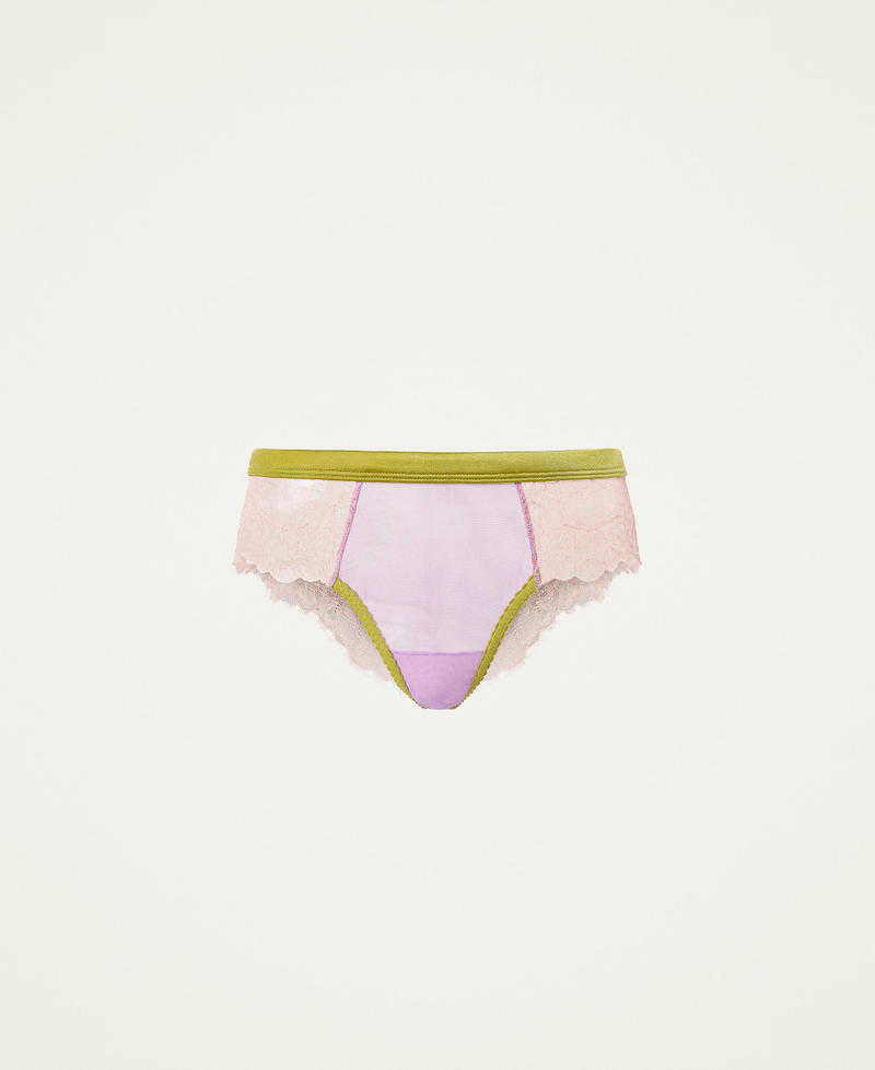 Culotte br&eacute;silienne en tulle et dentelle