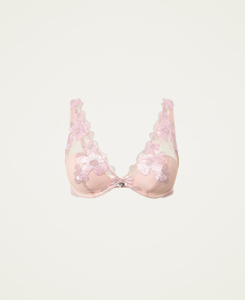 Bralette with embroidery