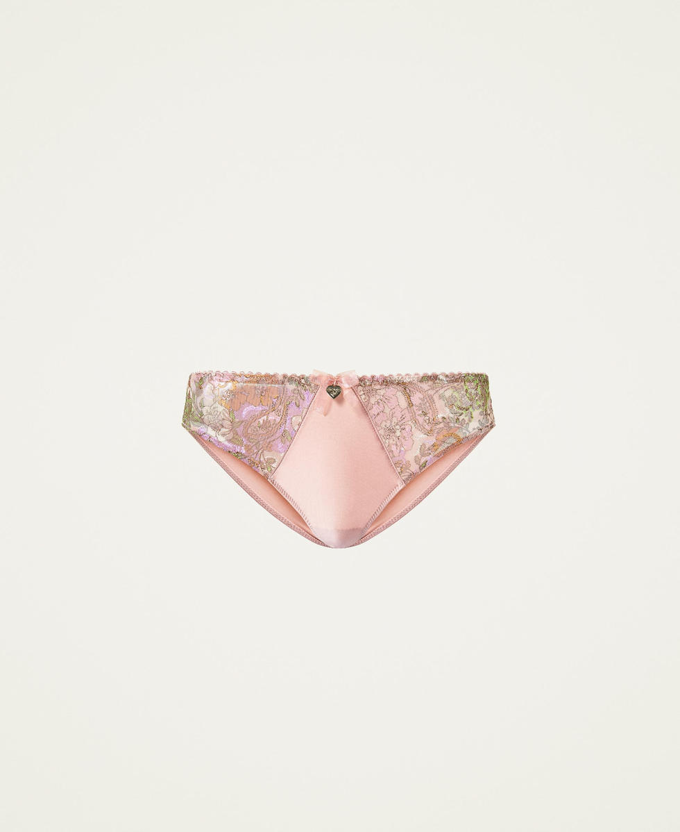 Slip aus besticktem T&uuml;ll