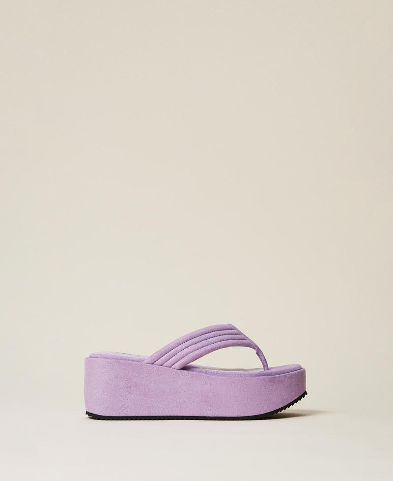 Purple best sale thong sandals