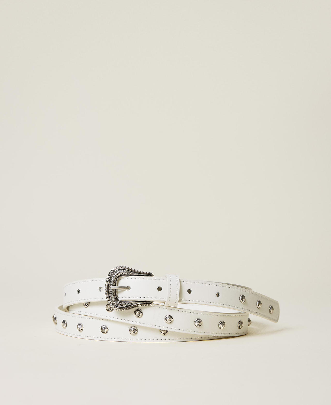 Double wrap belt with spikes Lily Woman 221TA4016_00381_03