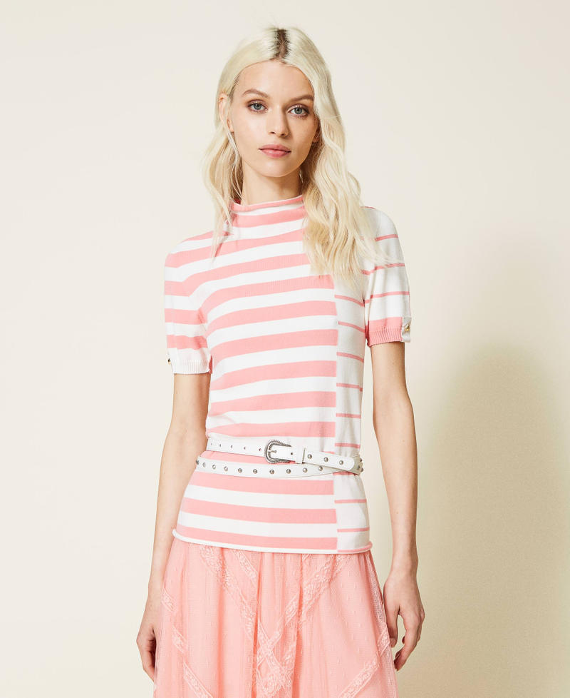 Double wrap belt with spikes Lily Woman 221TA4016_00381_0S