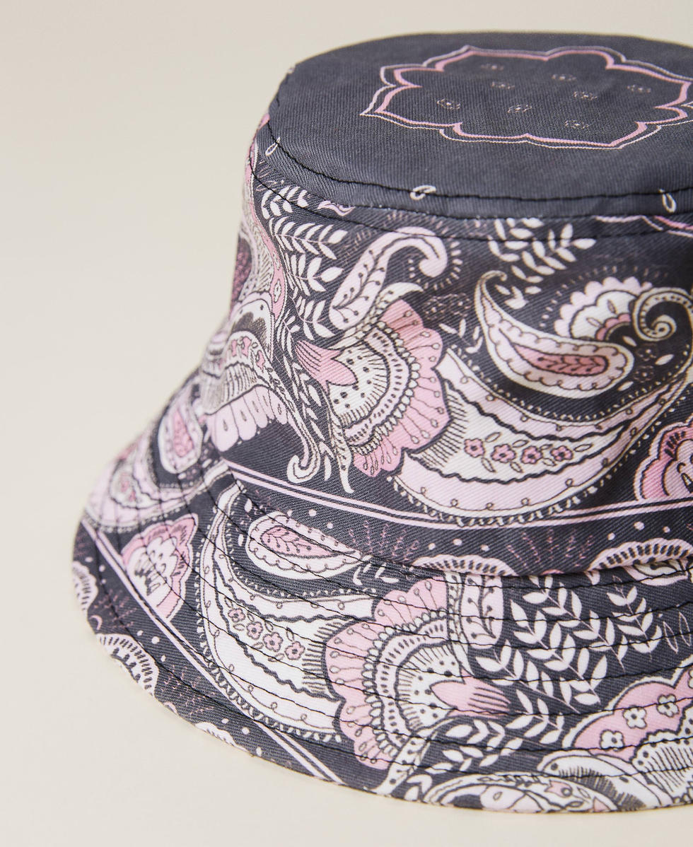 Cappello fisher con stampa bandana
