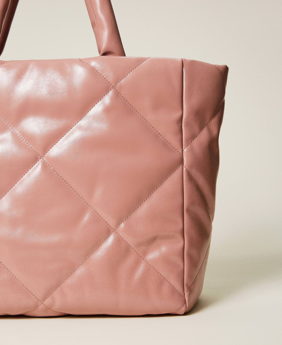 Bolso shopper acolchado stradivarius hot sale