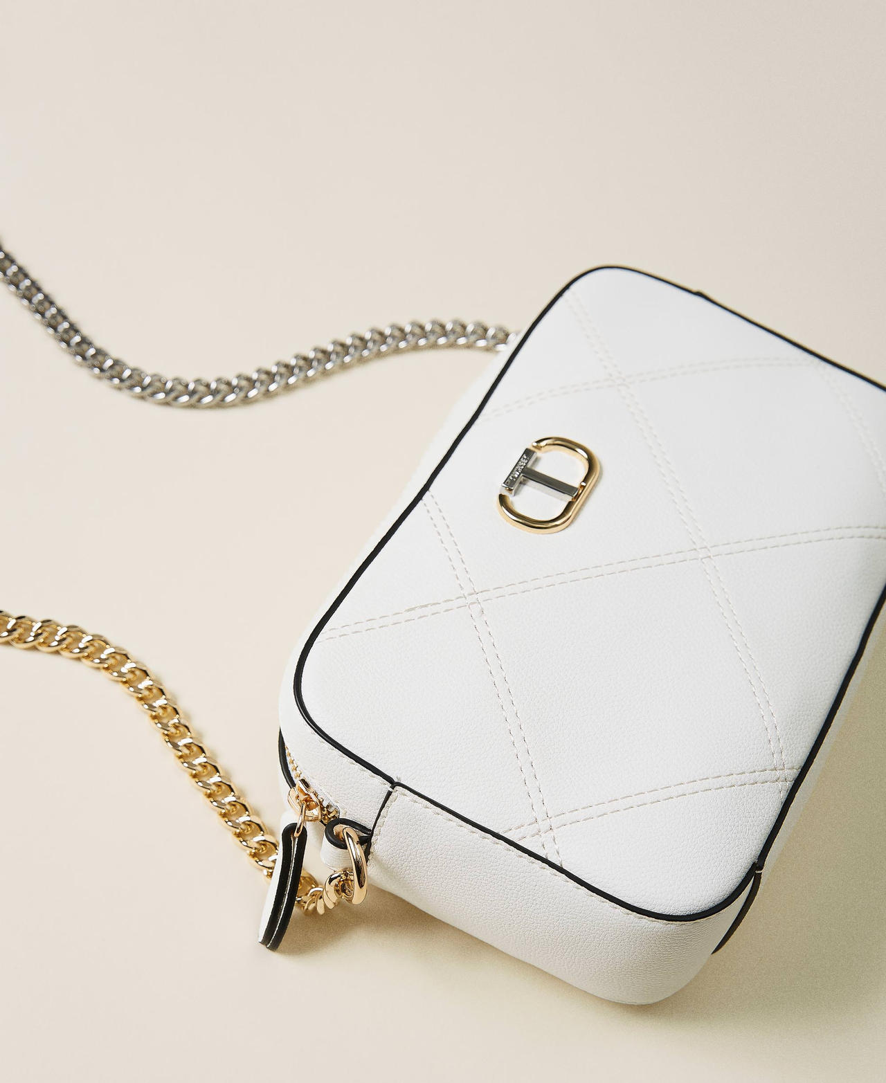 Borsa a tracolla 'Jolie' con catena bicolore